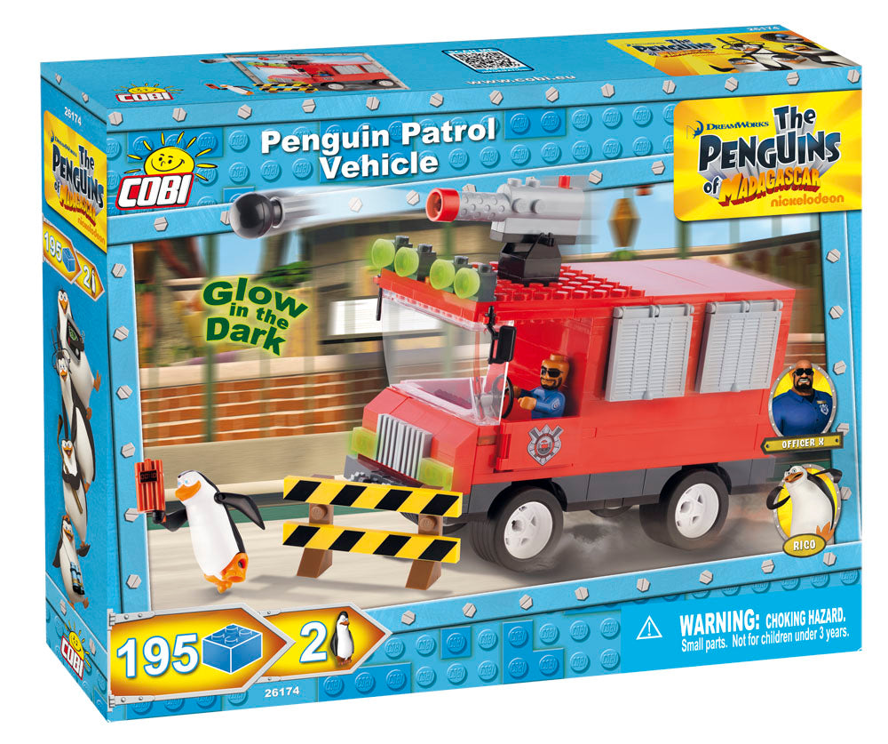 Cobi 26174 Vehículo Patrulla Pingüino