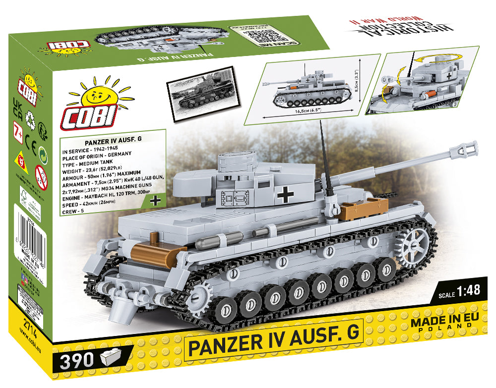 Cobi 2714 Panzer IV Ausf.G (1:48)