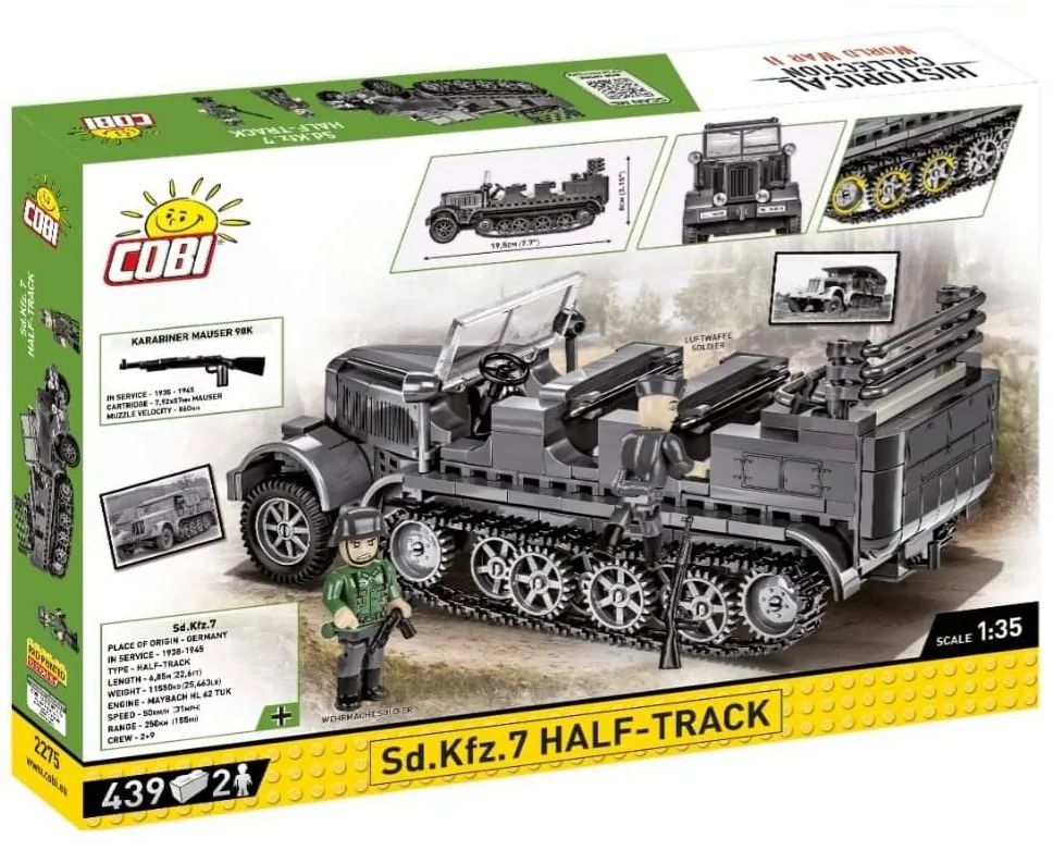 Cobi 2275 SD.KFZ. 7 Half Track