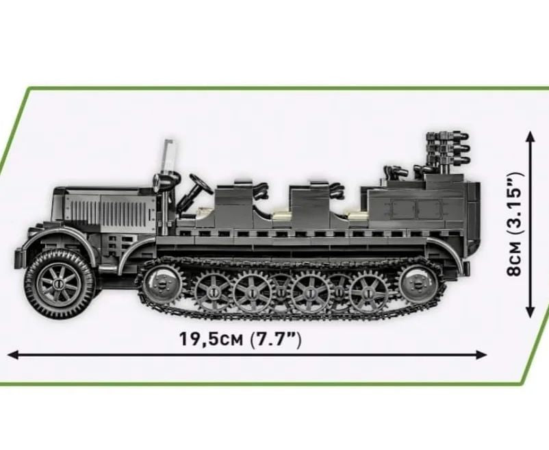 Cobi 2275 SD.KFZ. 7 Half Track