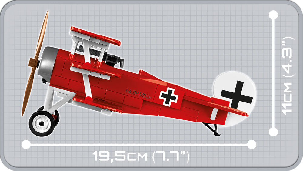 Cobi 2974 Fokker DR.I "Red Baron"