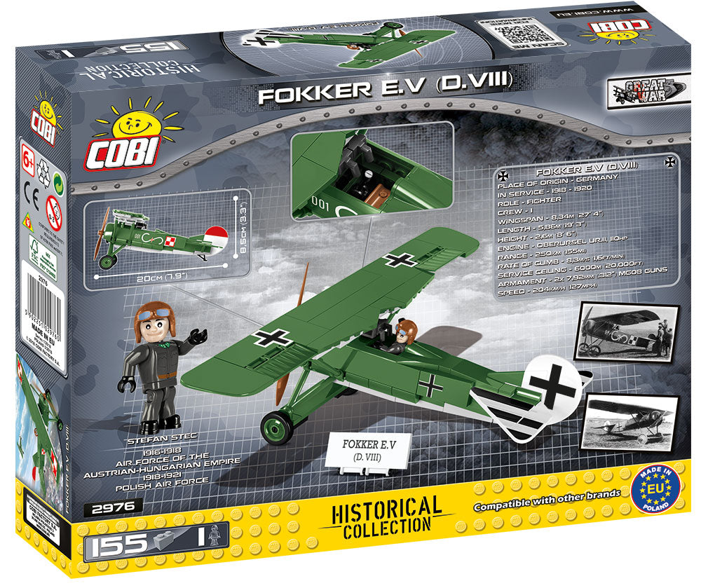 Cobi 2976 Fokker EV (D.VIII) 2in1