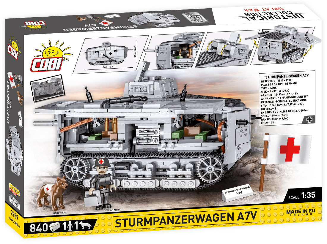 Cobi 2989 armored assault vehicle A7V