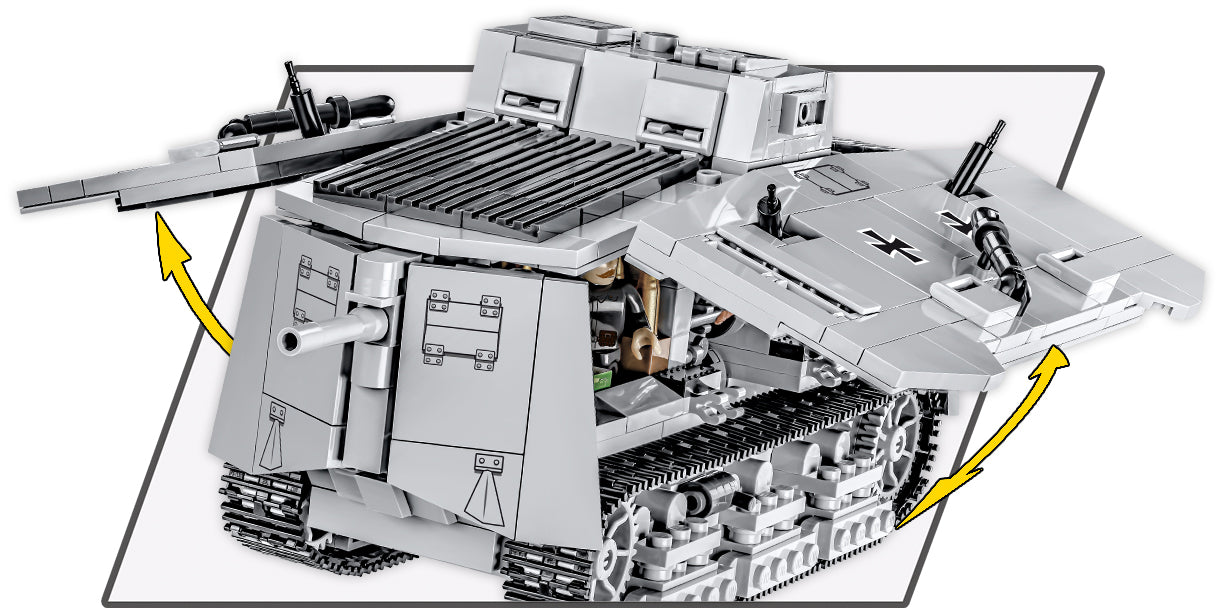 Vehículo blindado de asalto Cobi 2989 A7V