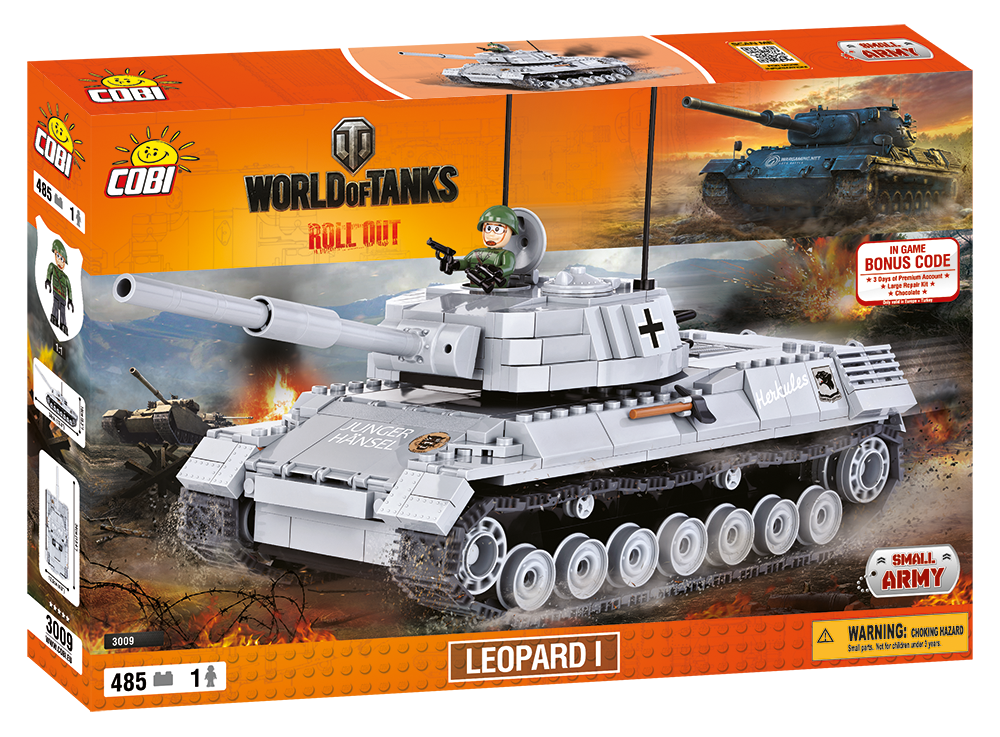 Cobi 3009 Leopard I (1.ª versión) (World of Tanks)