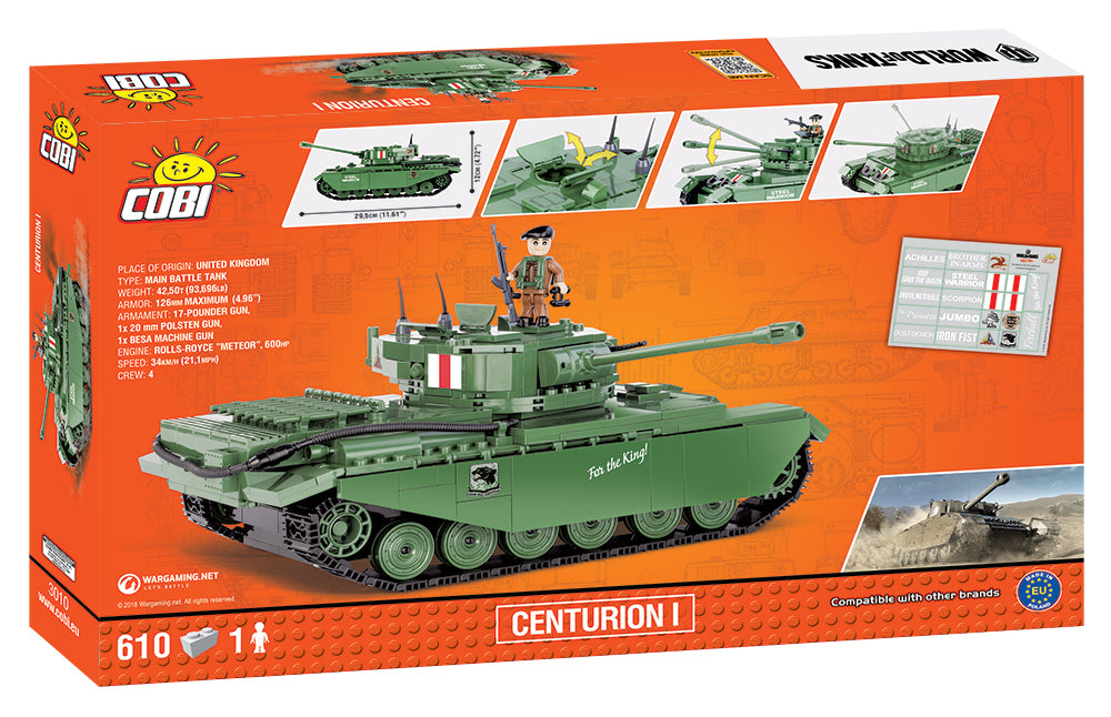 Cobi 3010 Centurion I (2ª versión) (World of Tanks)