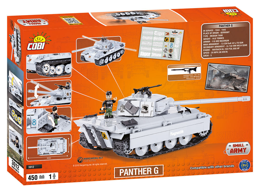 Cobi 3012 Panther G (1/2017) (World of Tanks)