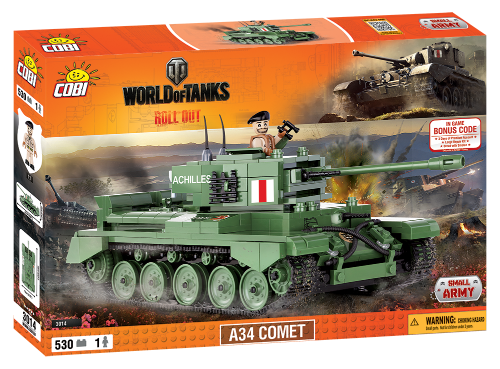 Cobi 3014 A34 Comet (1.ª versión) (World of Tanks)