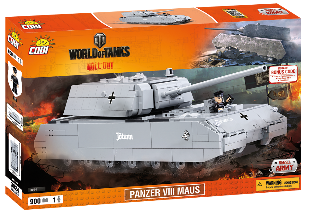 Cobi 3024 Panzer VIII Maus (1. Version) (World of Tanks)