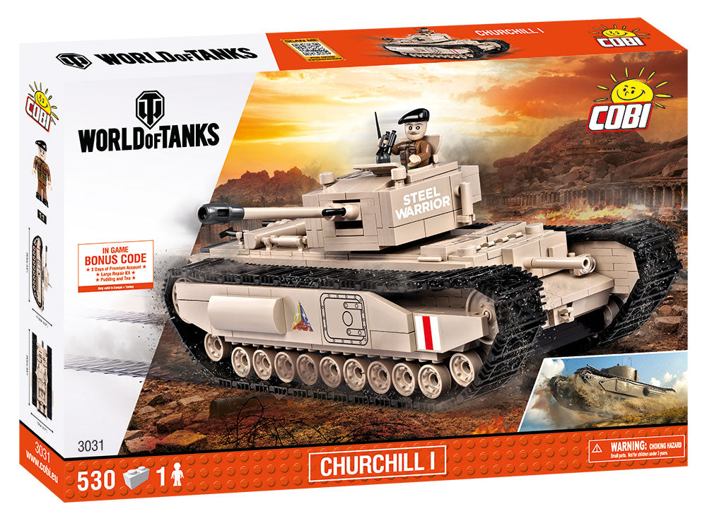 Cobi 3031 Churchill I (1/2018) (World of Tanks)