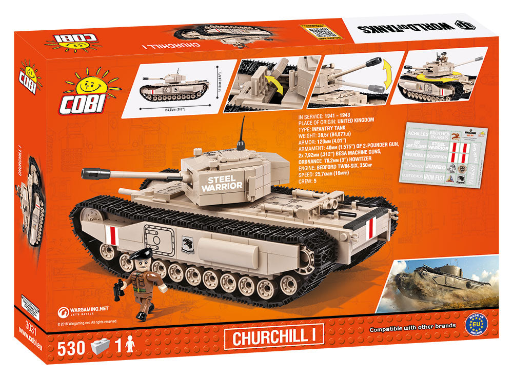 Cobi 3031 Churchill I (1/2018) (World of Tanks)