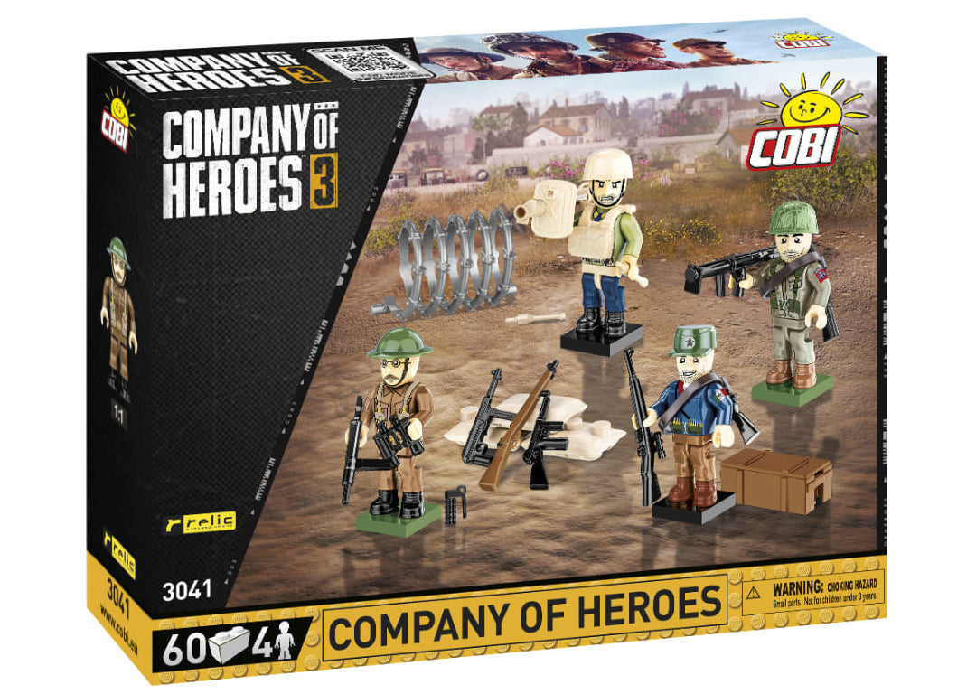 Figuras y accesorios Cobi 3041 Compañía de Héroes