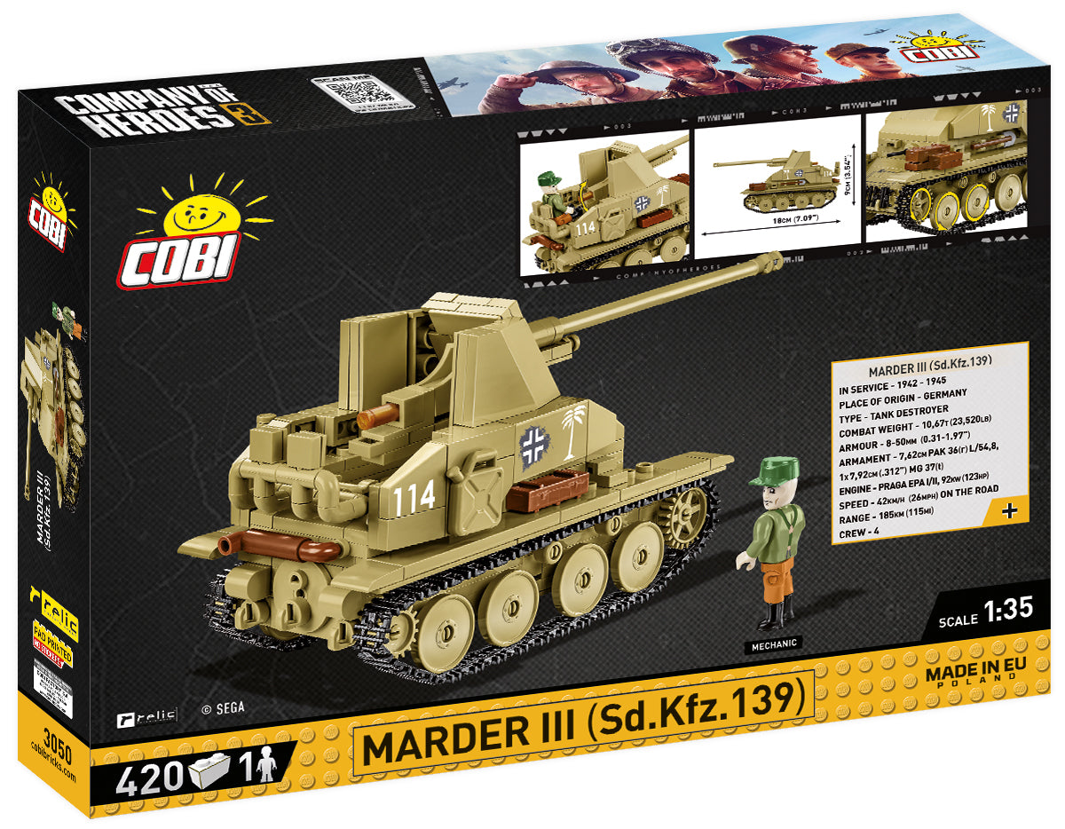 Cobi 3050 Marder III (Sd.Kfz. 139)