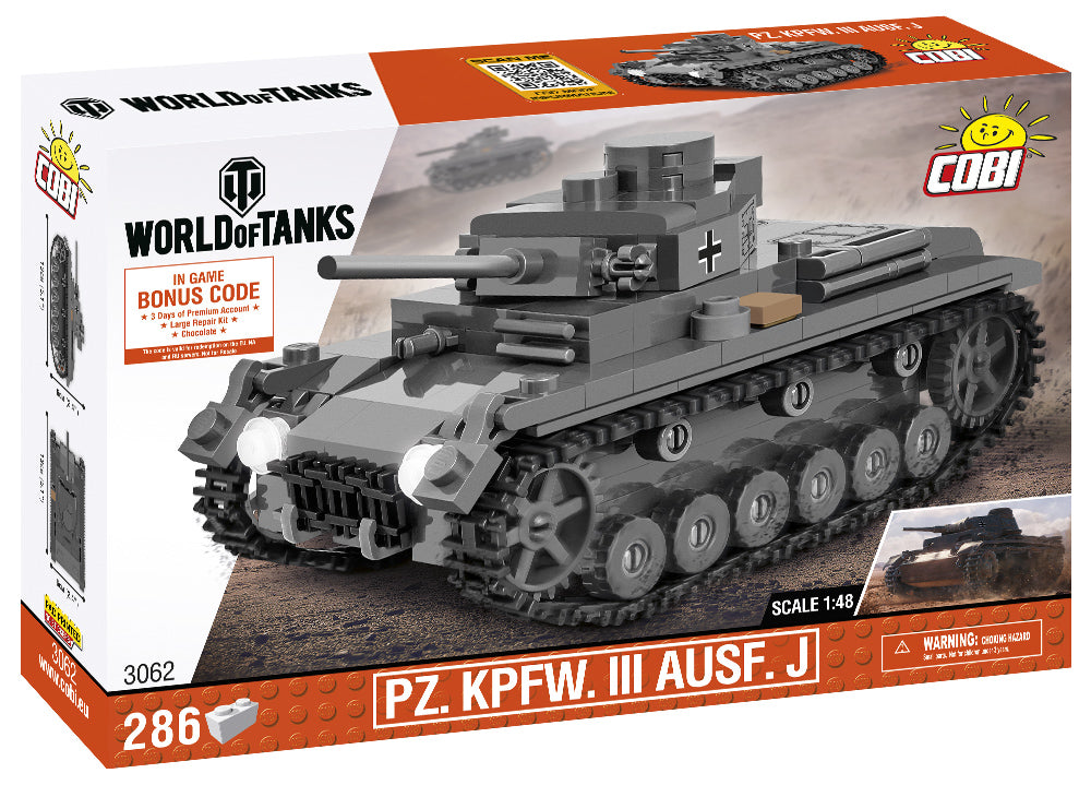 Cobi 3062 Pz.Kpfw. III (Panzer III) Ausf