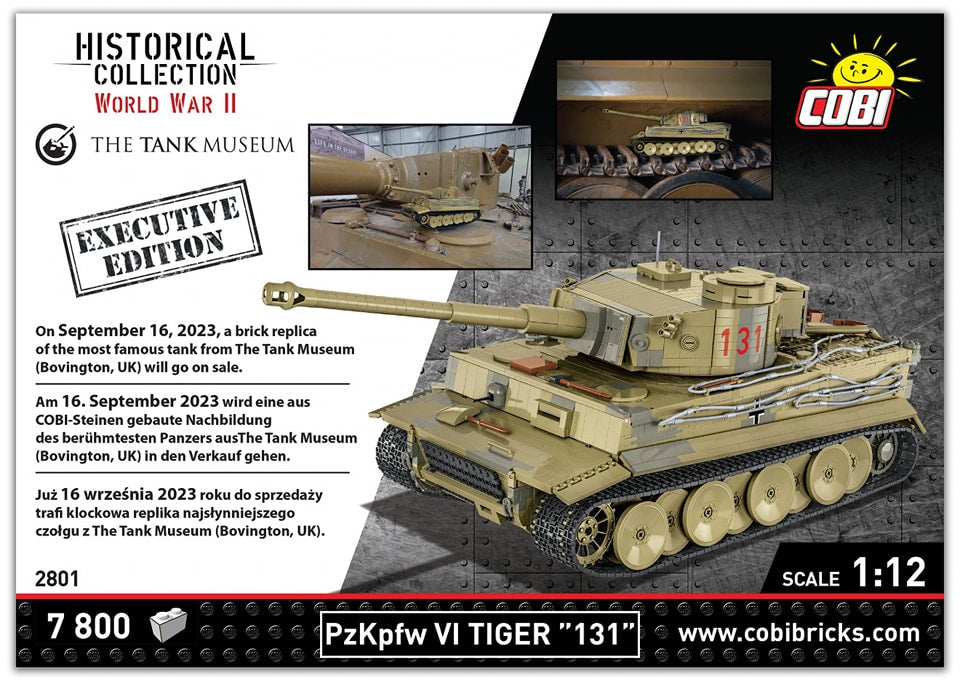 Cobi 2801 Tiger 131 1:12