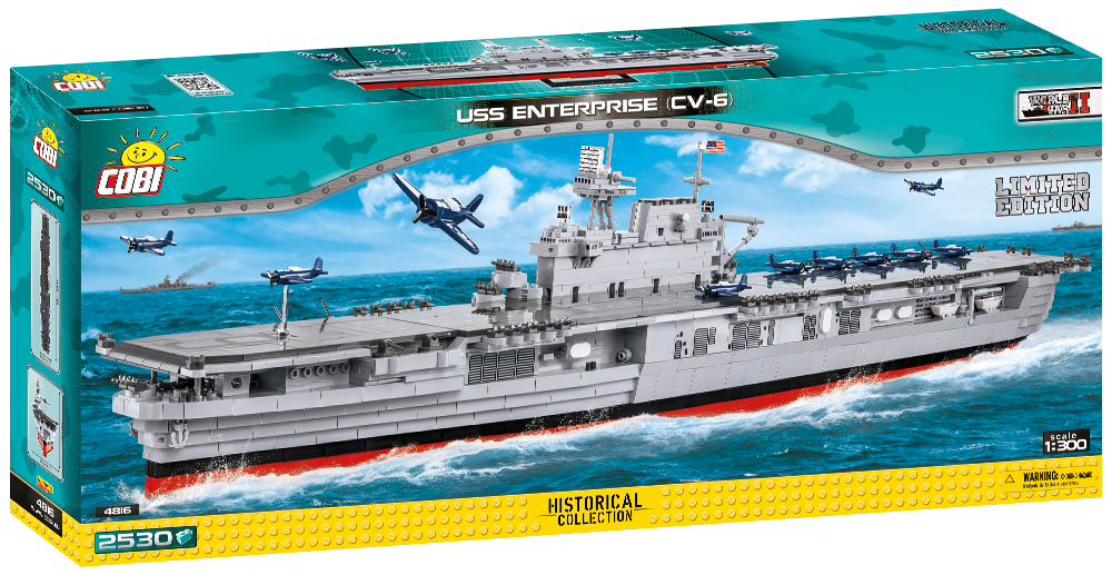 Cobi 4816 USS Enterprise (CV-6) Edición LIMITADA
