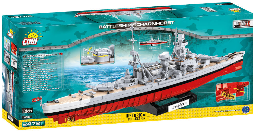Cobi 4818 Battleship Scharnhorst