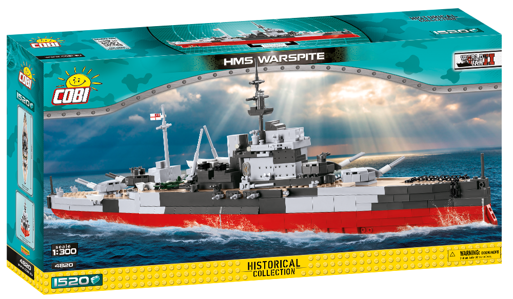 Cobi 4820 HMS Warspite