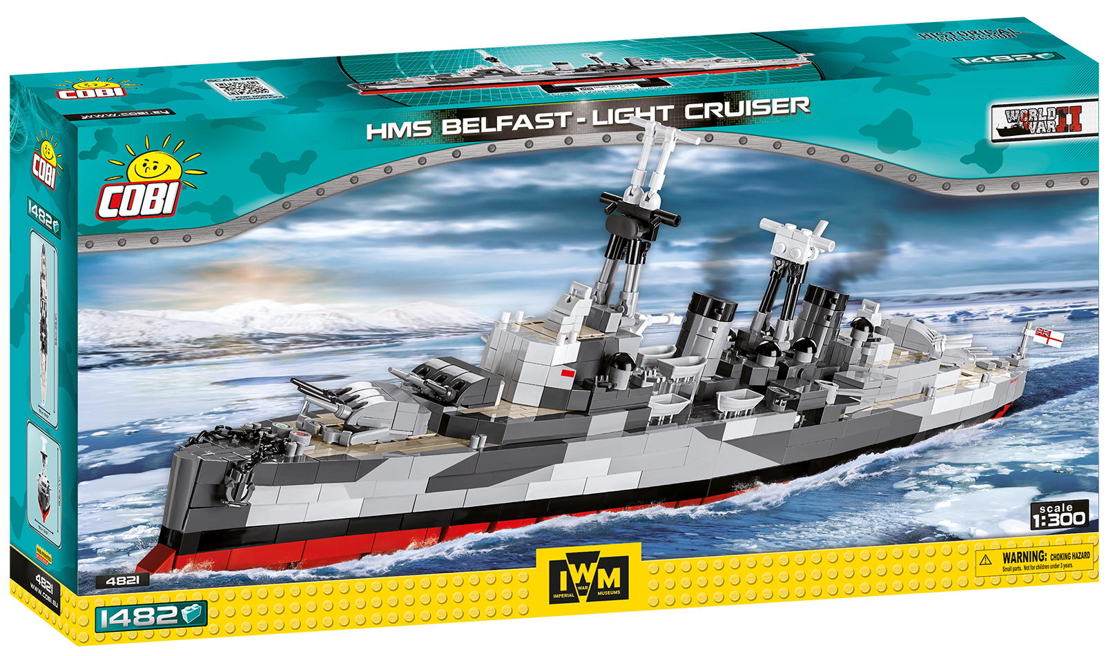Cobi 4821 H.M.S. Belfast - Light Cruiser