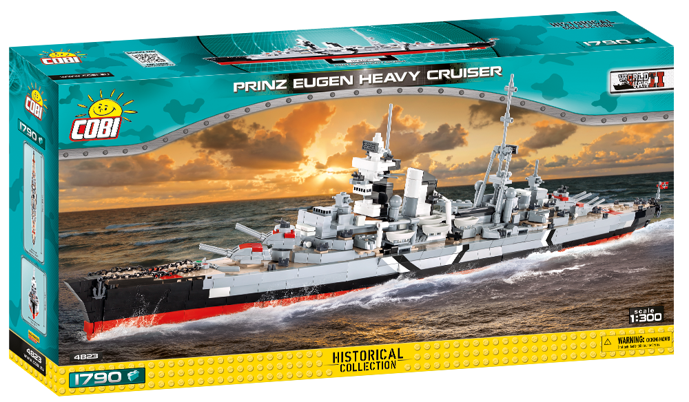 Cobi 4823 Prinz Eugen Heavy Cruiser