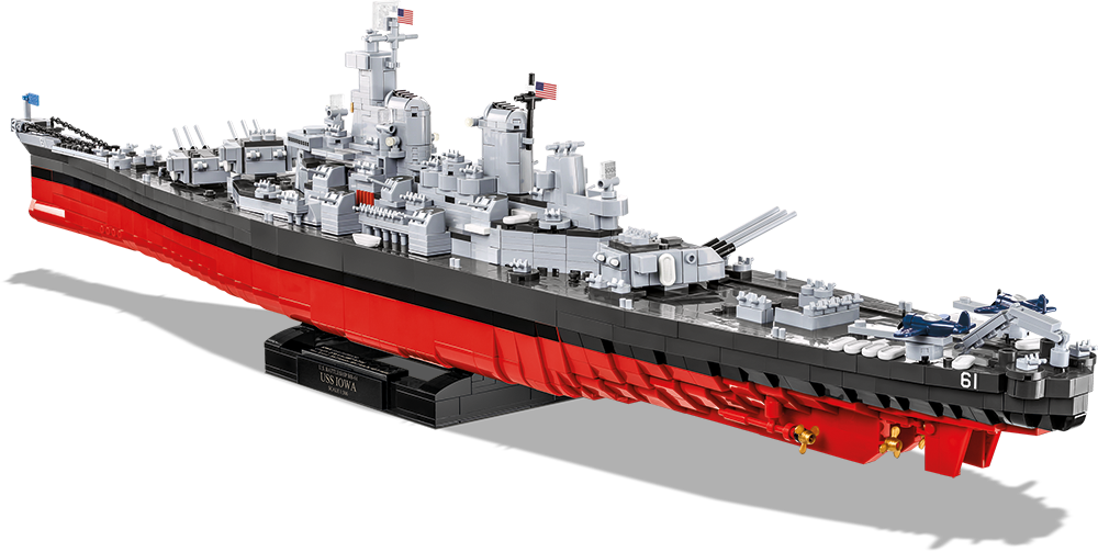 Cobi 4836 IOWA-Class Battleship 4 in 1 Executive