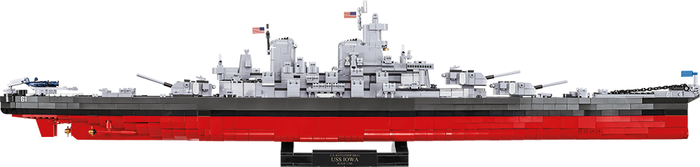 Cobi 4836 Acorazado Clase IOWA 4 en 1 Ejecutivo