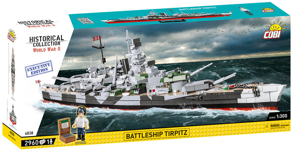Cobi 4838 Acorazado Tirpitz Edición Ejecutiva