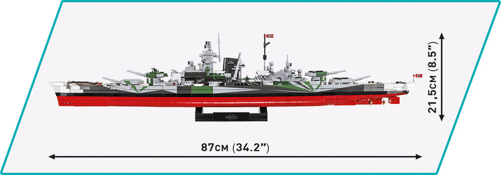 Cobi 4838 Battleship Tirpitz Executive Edition
