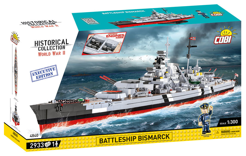 Cobi 4840 Battleship Bismarck Executive Edition