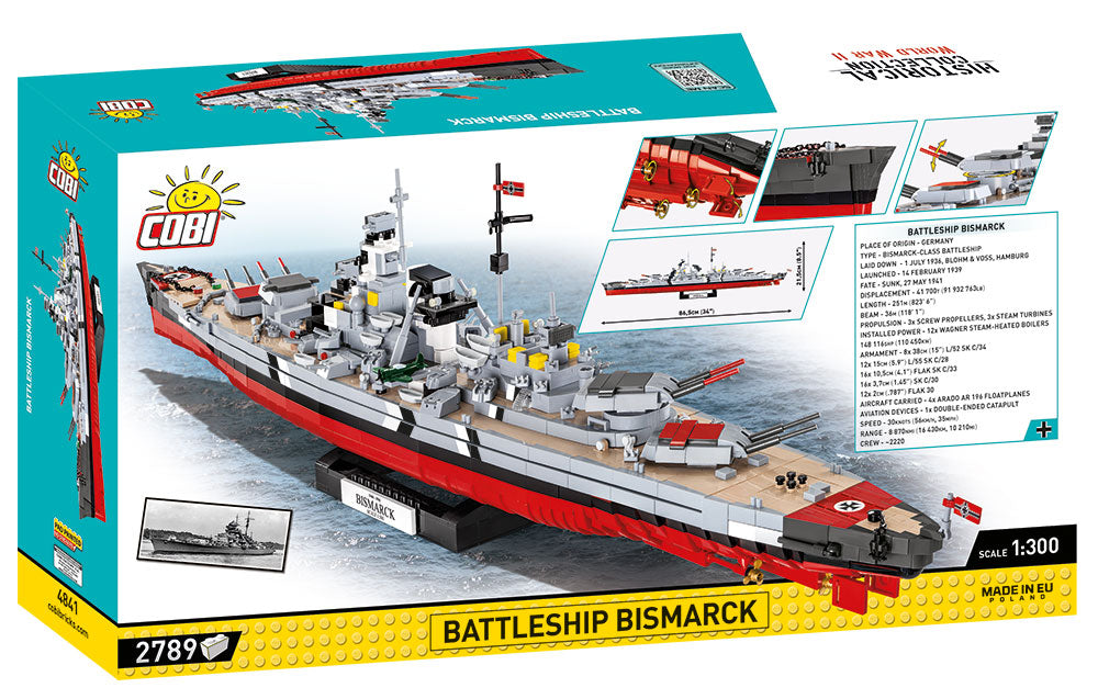 Cobi 4841 Acorazado Bismarck