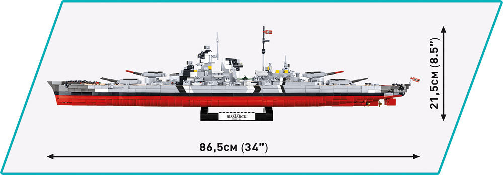 Cobi 4841 Acorazado Bismarck