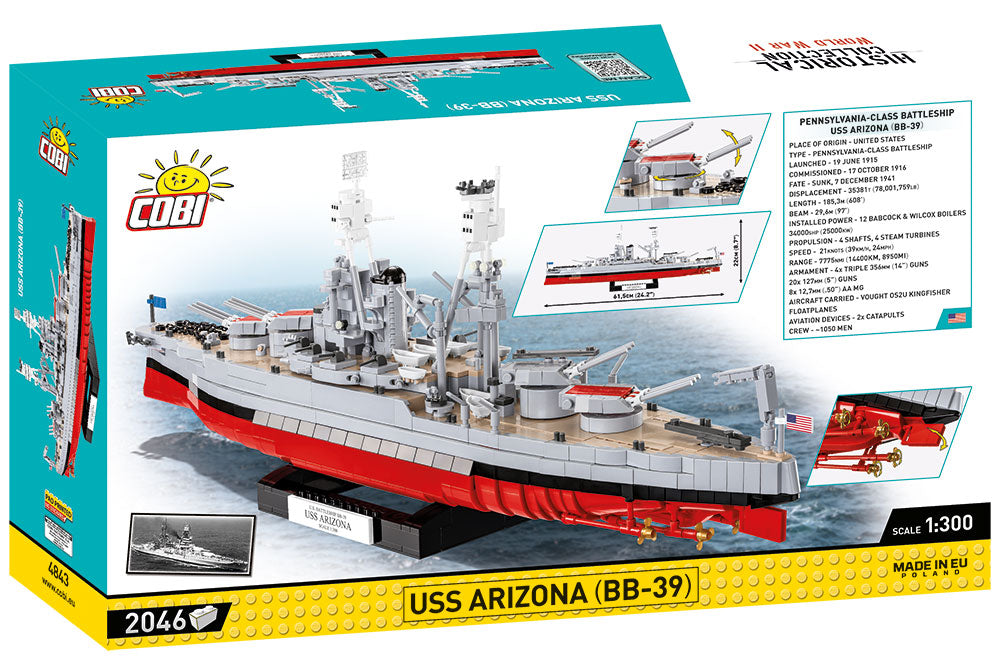 Cobi 4843 USS Arizona (BB-39)