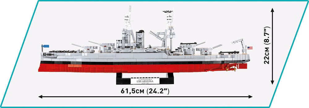 Cobi 4843 USS Arizona (BB-39)