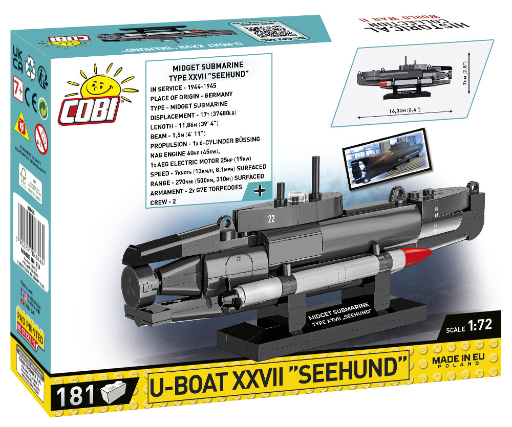 Cobi 4846 U-Boat XXVII "Seehund"
