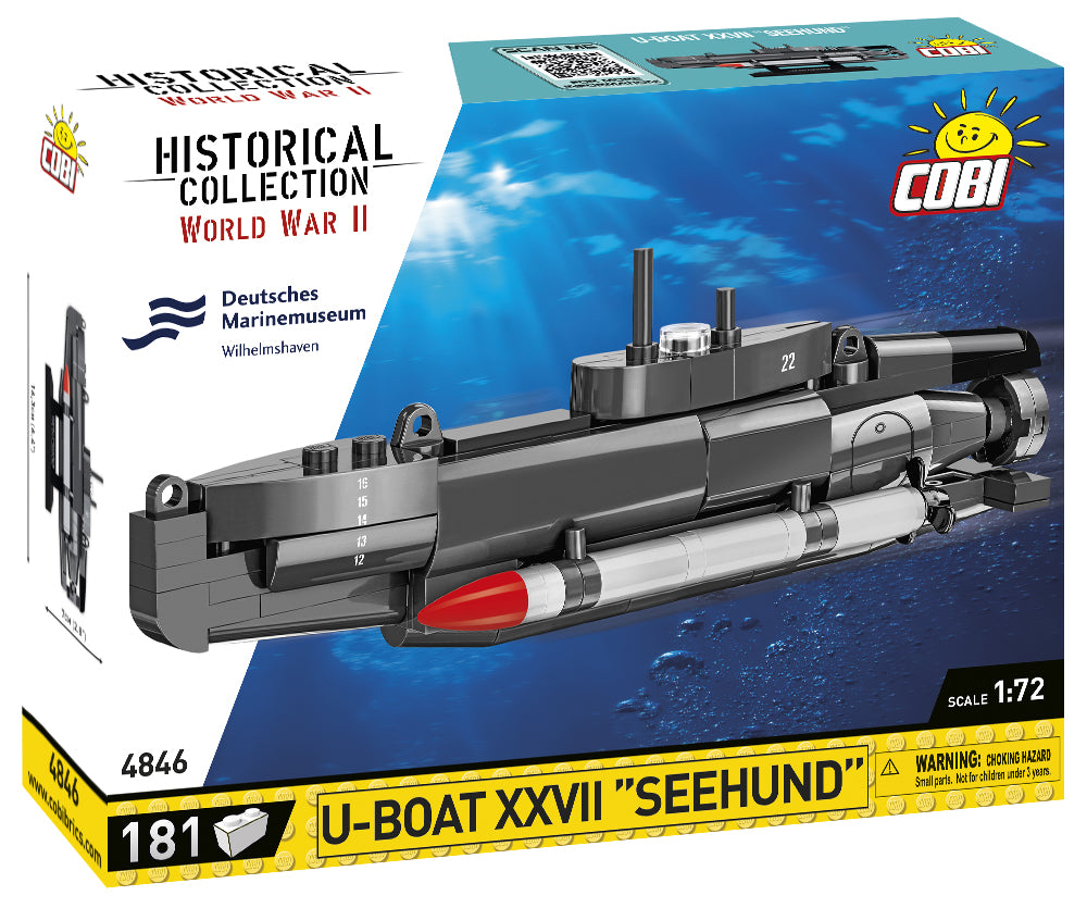 Cobi 4826A U-Boat XXVII Seehund LIMITED Edition No. 36