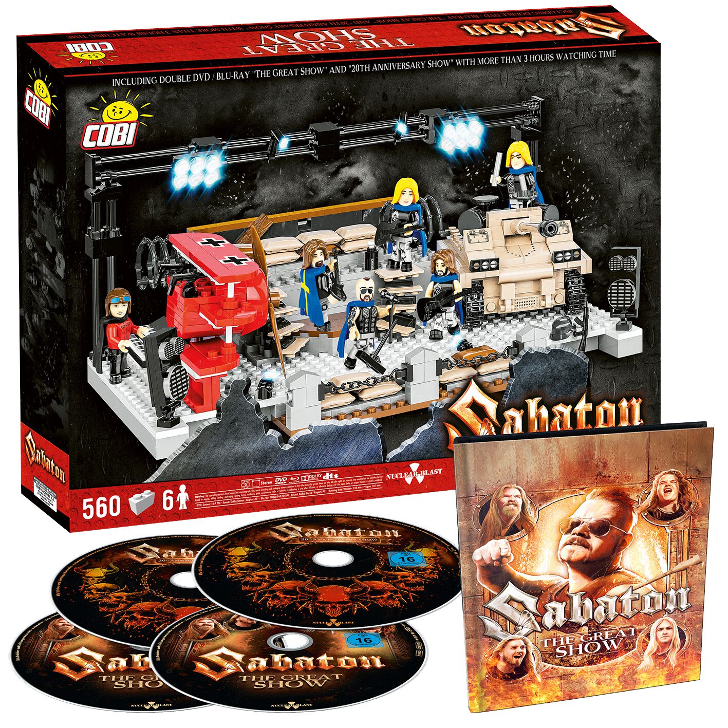 Cobi NB 6181-4 Sabaton The Great Show