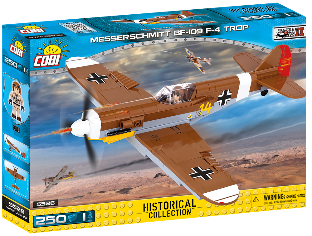 Cobi 5526 Messerschmitt BF-109 F-4 Trop