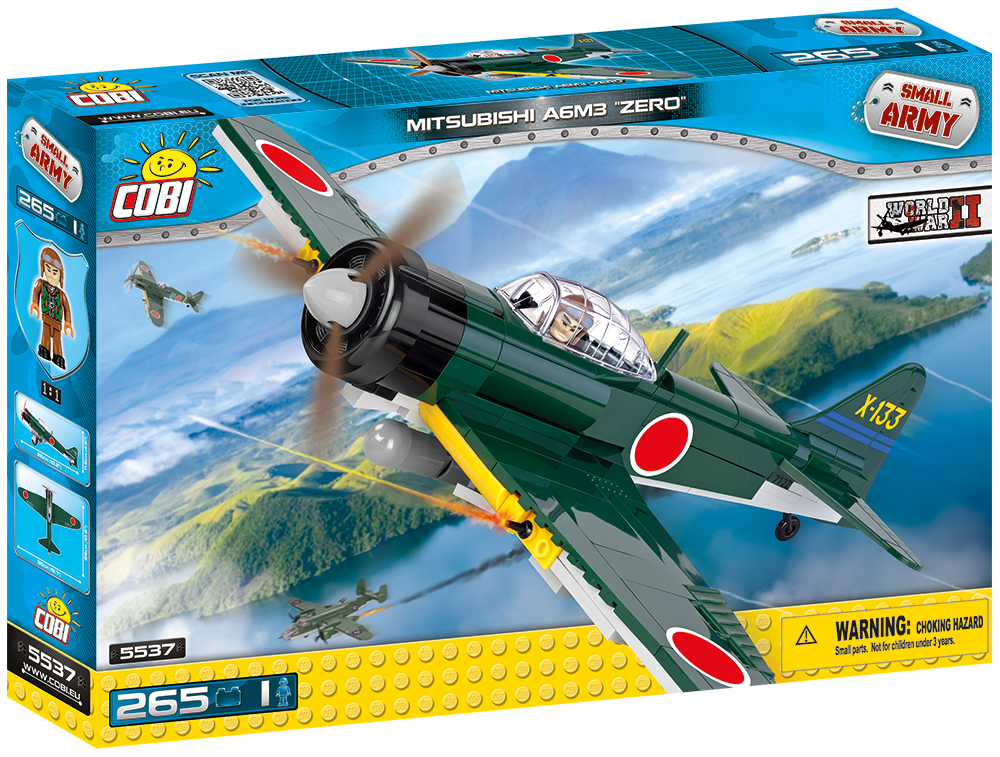 Cobi 5537 Mitsubishi A6M3 Zero