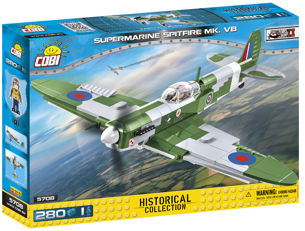 Cobi 5708 Supermarine Spitfire MK. V.B.