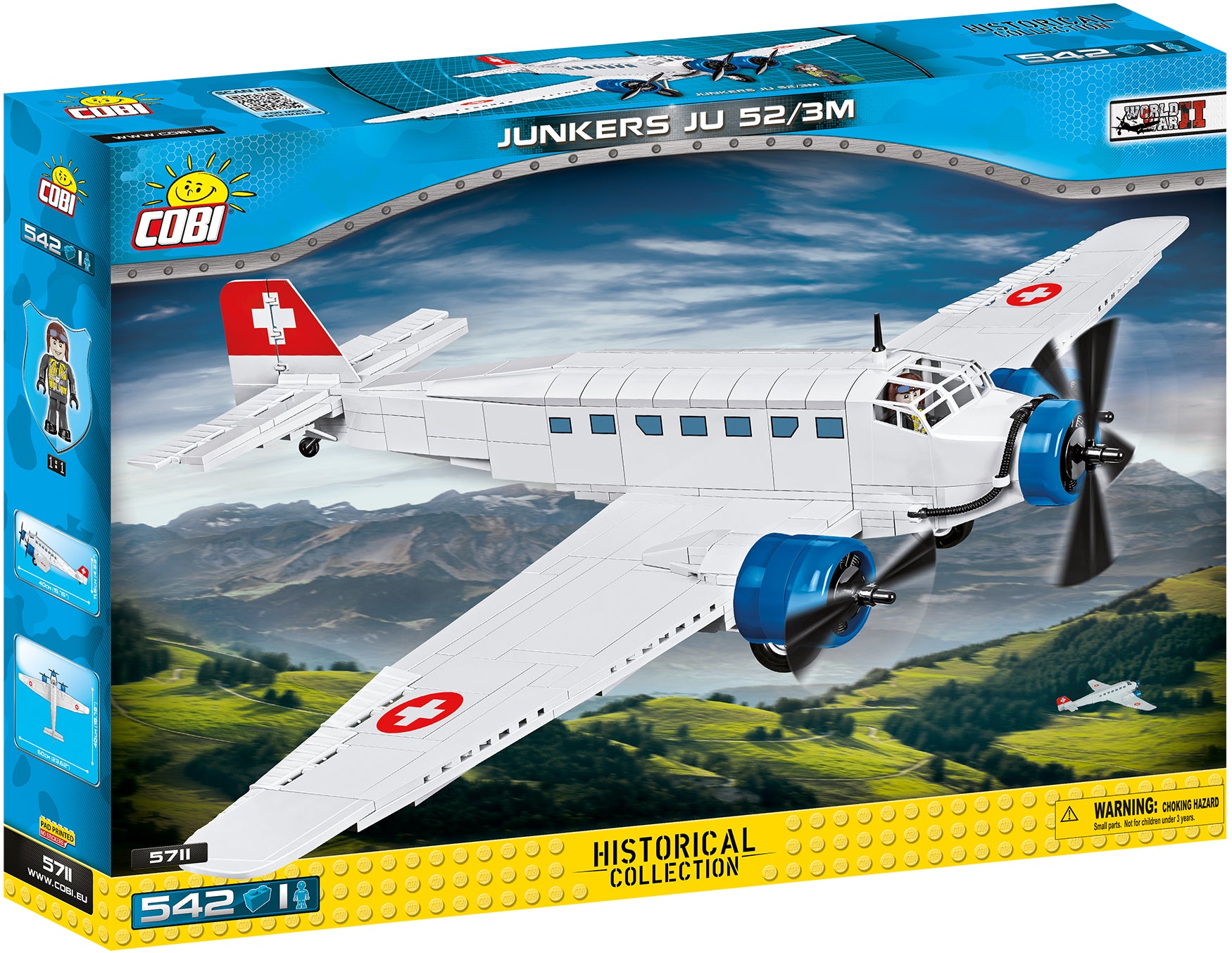 Cobi 5711 Junkers Ju 52/3M