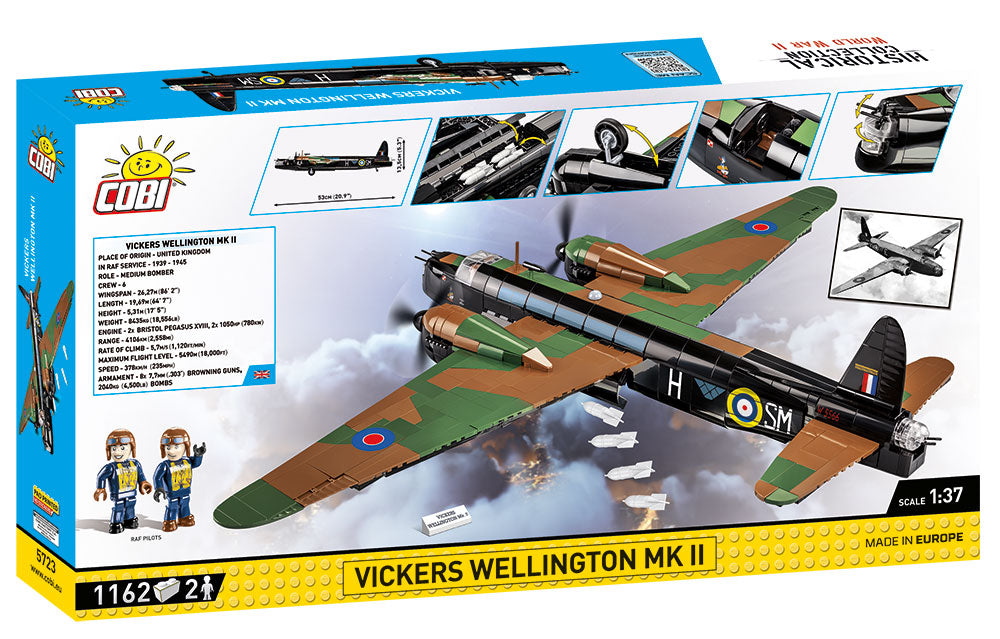 Cobi 5723 Vickers Wellington MK.II (STOCK B)