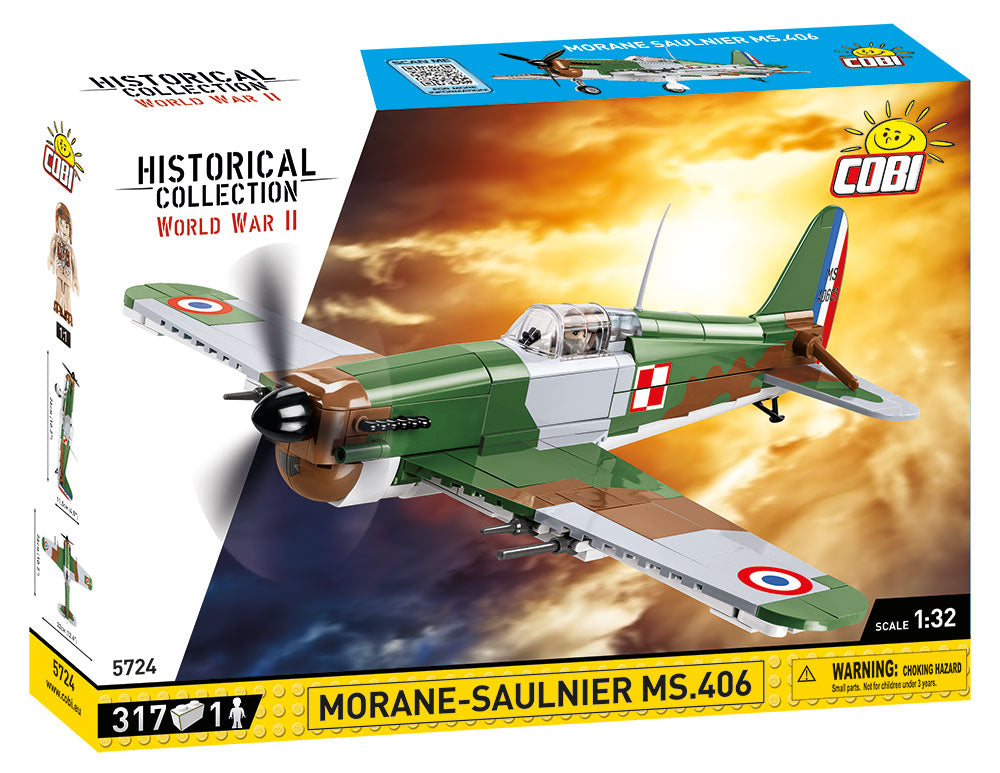 Cobi 5724 Morane-Saulnier MS.406 (STOCK B)
