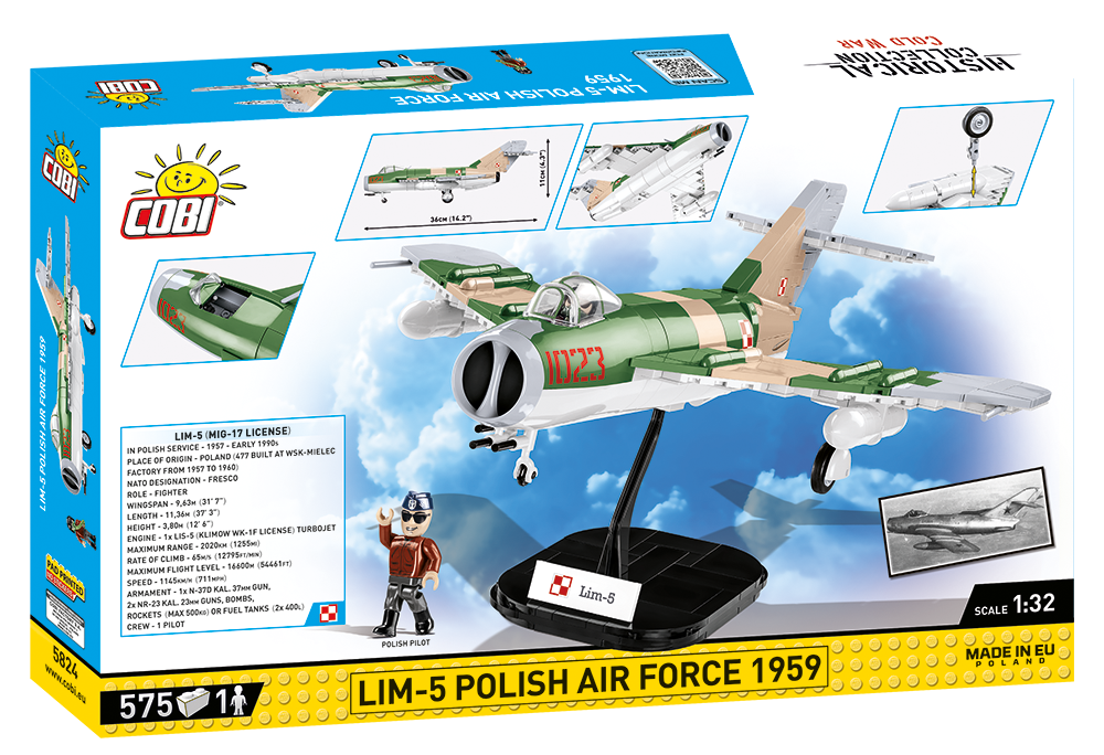 Cobi 5824 LIM-5 Polish Air Force 1959