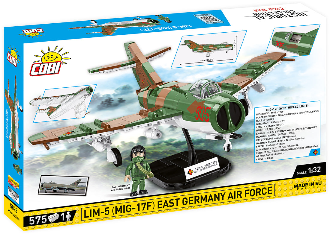 Cobi 5825 LIM-5 (MIG-17F) East Germany Air Force