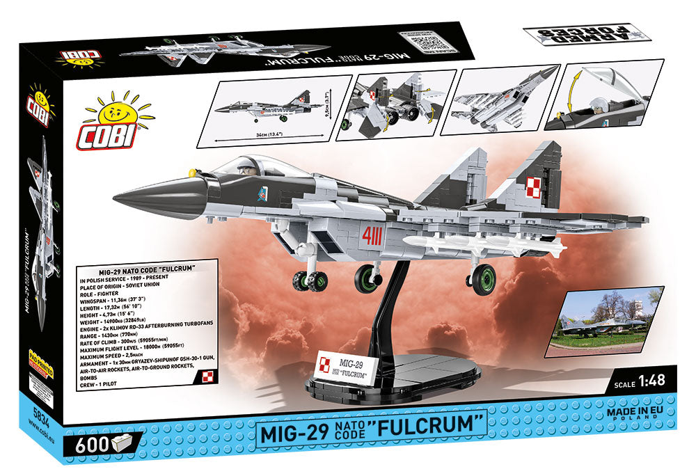 Cobi 5834 MiG-29 Nato Code "Fulcrum"
