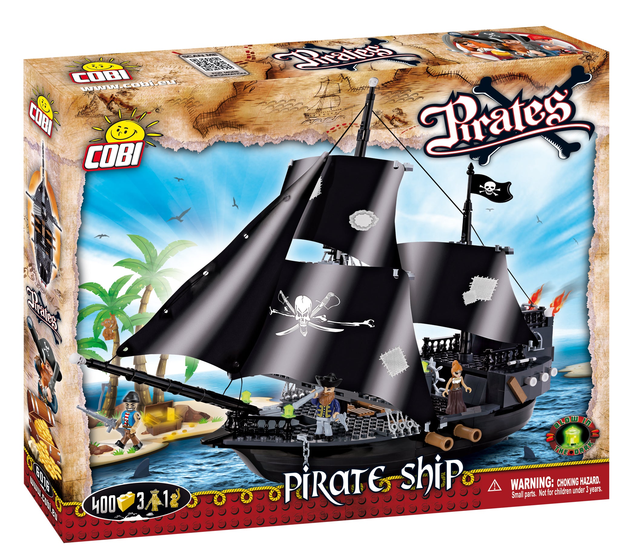 Barco Pirata Cobi 6016