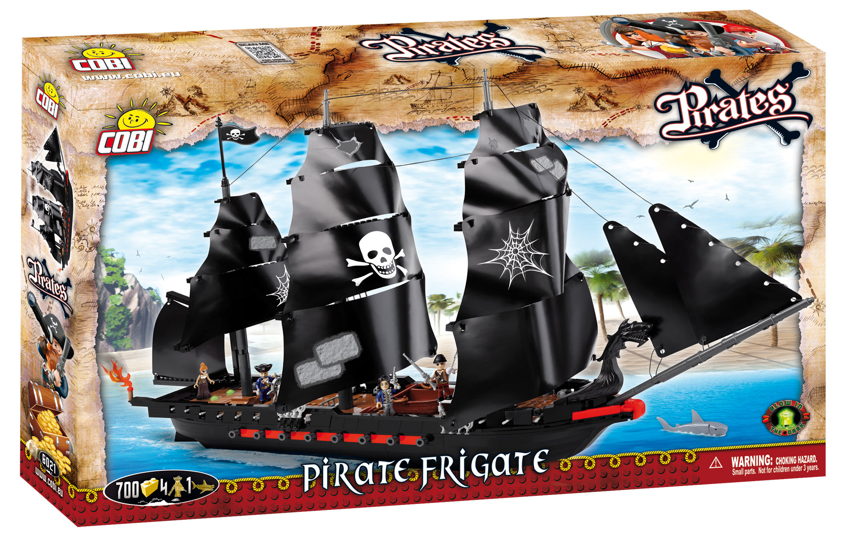 Cobi 6021 The Pirate Frigate