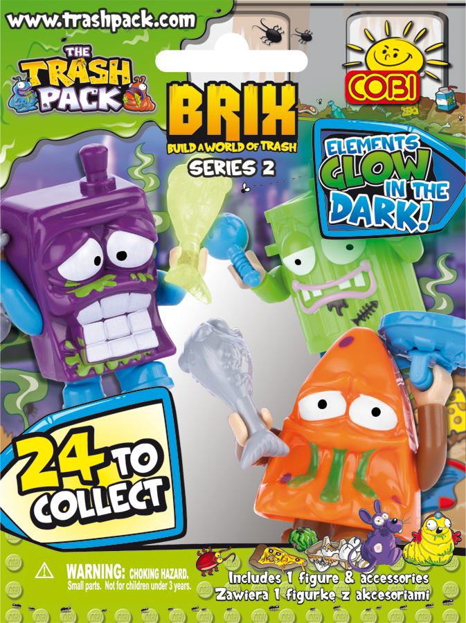 Cobi 6254 Polybag Trash Pack Figure