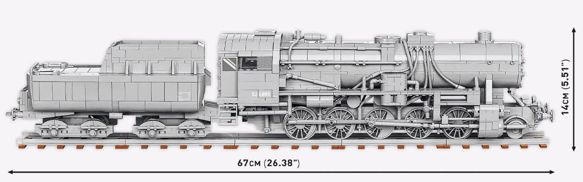 Cobi 6281 BR52 Kriegslokomotive