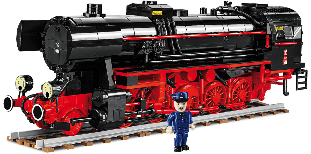 Locomotora de vapor Cobi 6283 BR52 TY-2 2 en 1